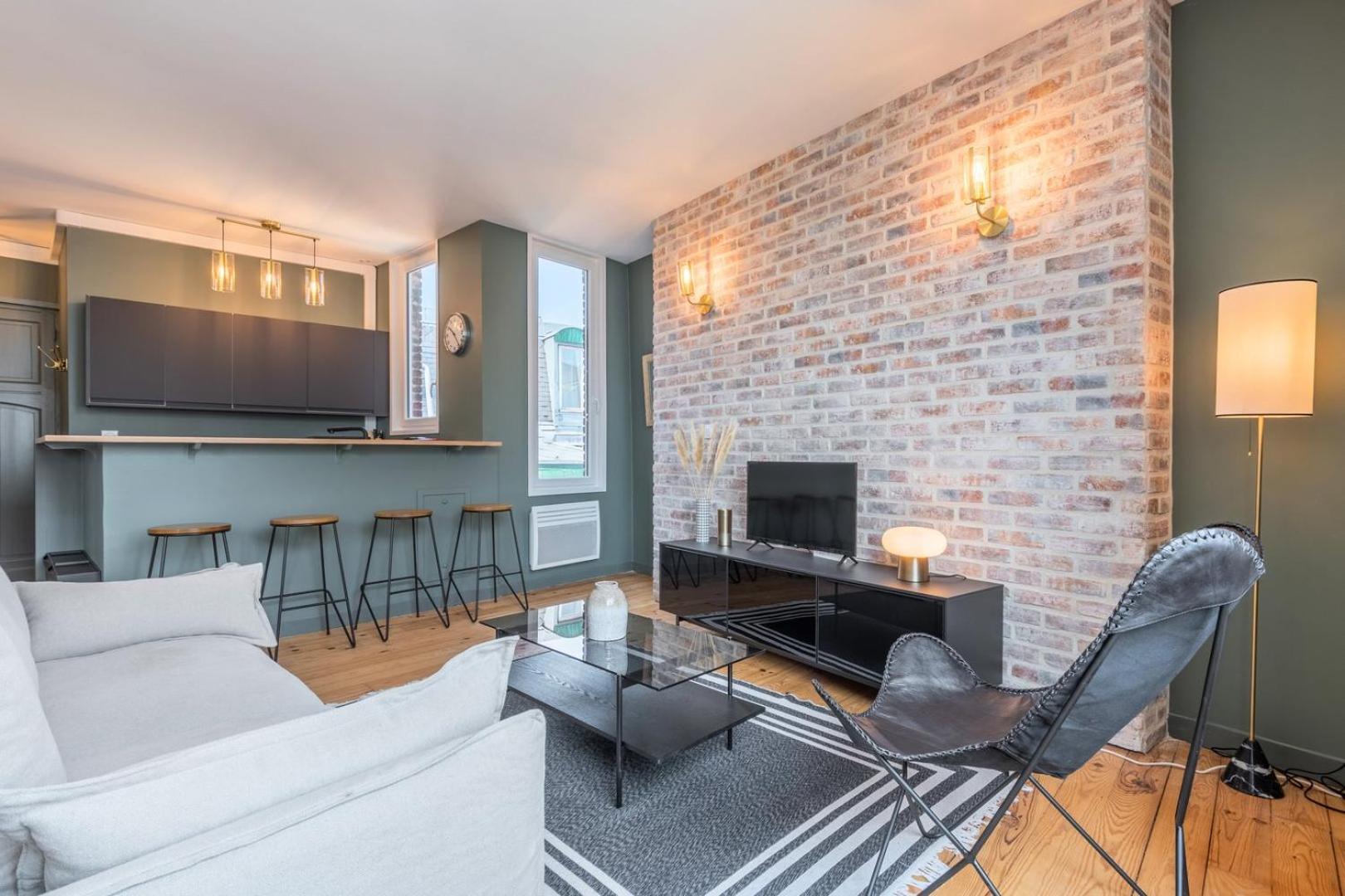 Charming 2 Bedroom Apartment - Old Lille Dış mekan fotoğraf